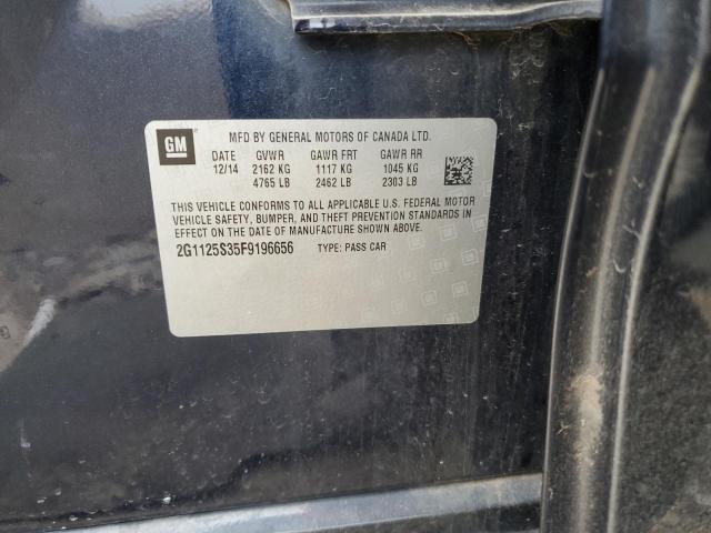 2015 CHEVROLET IMPALA LT - 2G1125S35F9196656