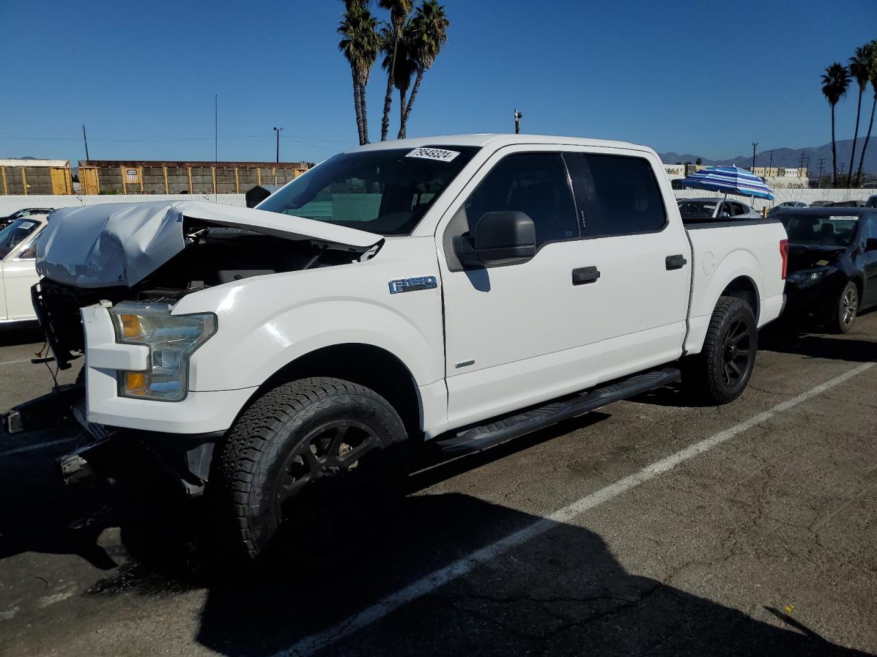 Lot #2994113243 2016 FORD F150 SUPER