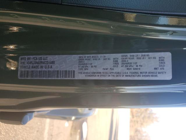 2024 JEEP WRANGLER 4 1C4RJXN68RW231488