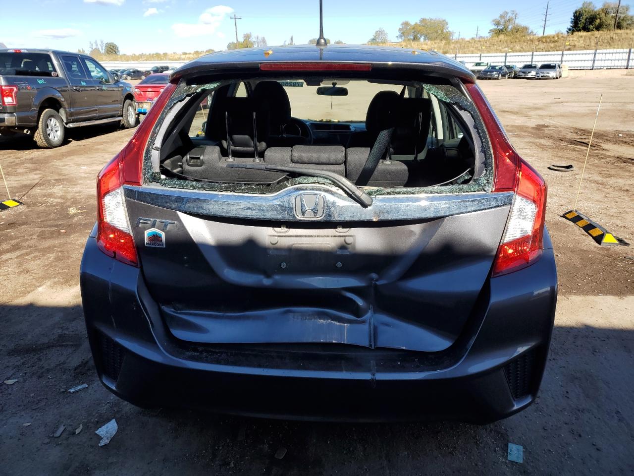 Lot #3024912388 2015 HONDA FIT EX