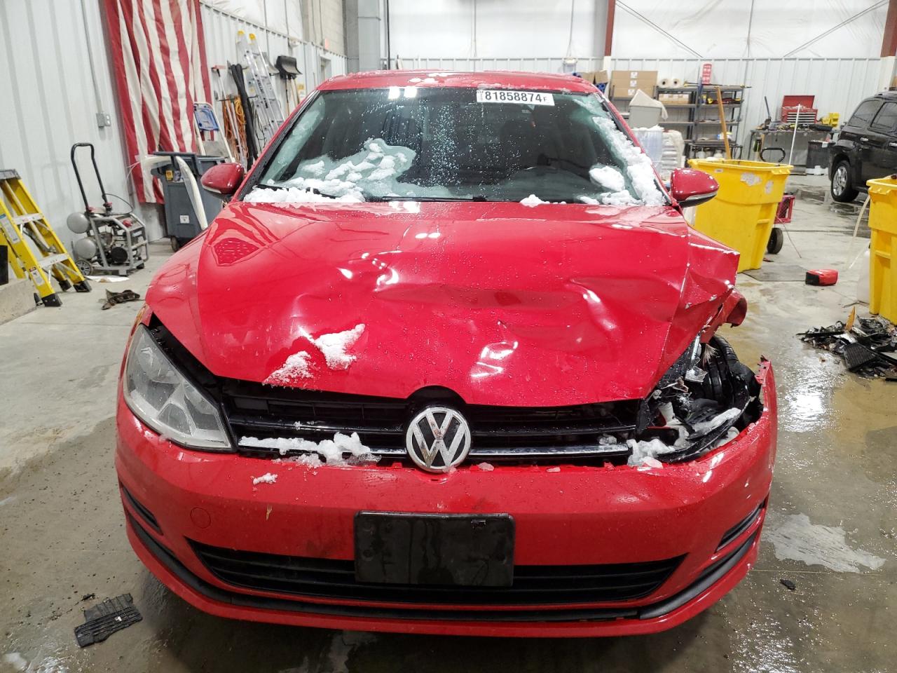 Lot #3049632688 2016 VOLKSWAGEN GOLF S/SE