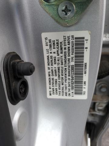 2015 HONDA CIVIC EX - 19XFB2F84FE233005