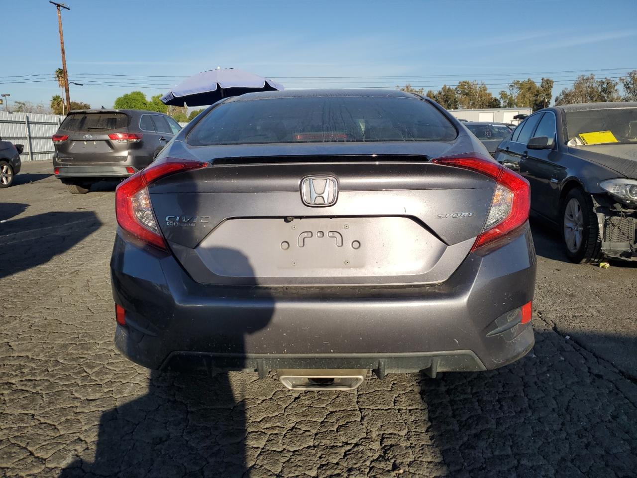 Lot #3041112135 2020 HONDA CIVIC SPOR