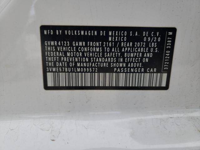 2020 VOLKSWAGEN JETTA SEL - 3VWE57BU1LM099572