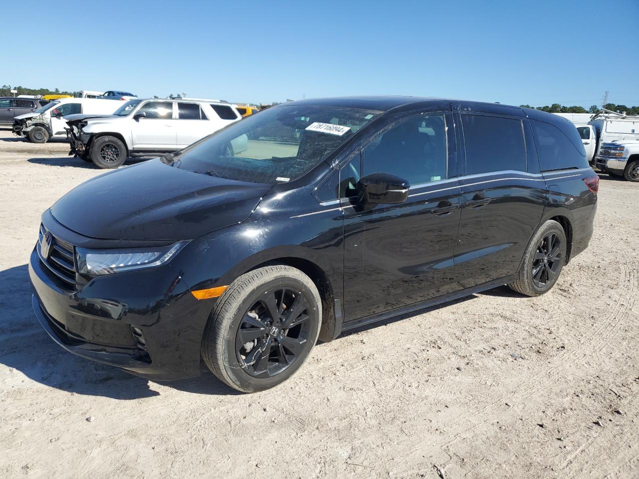 Lot #2996322376 2020 HONDA ODYSSEY EX