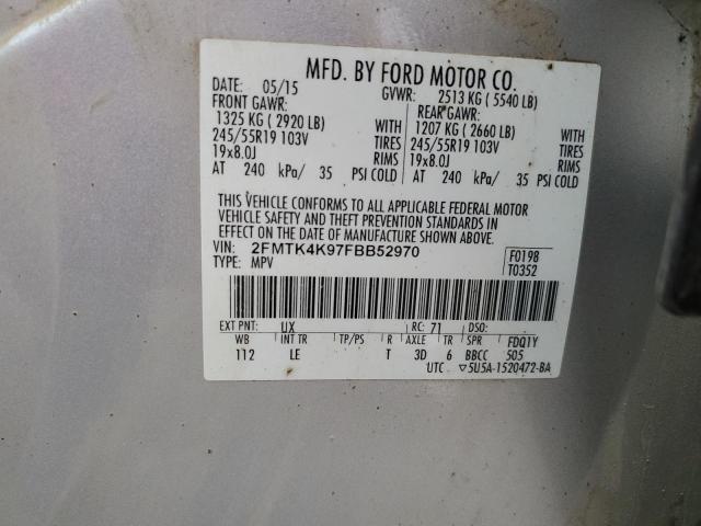 2015 FORD EDGE TITAN - 2FMTK4K97FBB52970