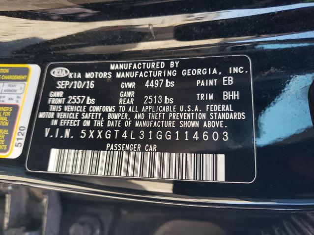2016 KIA OPTIMA LX - 5XXGT4L31GG114603