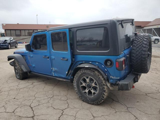 JEEP WRANGLER U 2021 blue  gas 1C4HJXFN6MW772596 photo #3