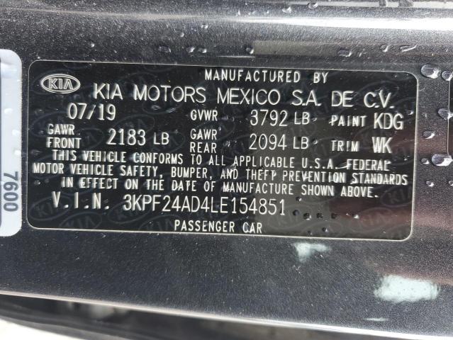 2020 KIA FORTE FE - 3KPF24AD4LE154851