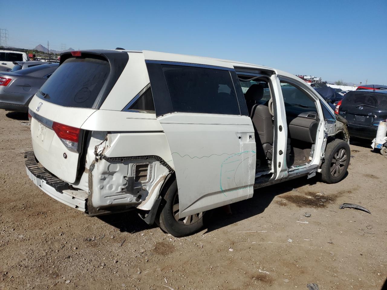 Lot #3027076785 2014 HONDA ODYSSEY EX