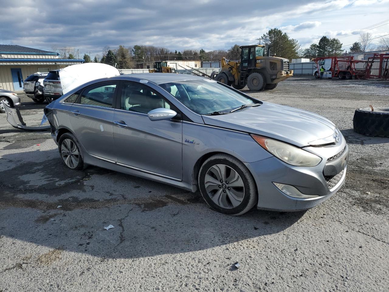 Lot #3033307815 2015 HYUNDAI SONATA HYB