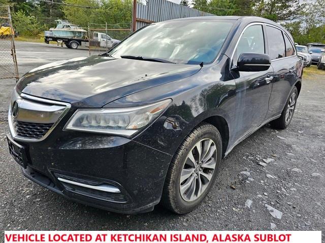 2016 ACURA MDX TECHNO #2989227736