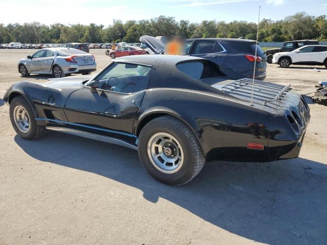 CHEVROLET CORVETTE 1977 black   1Z37X75420088 photo #3