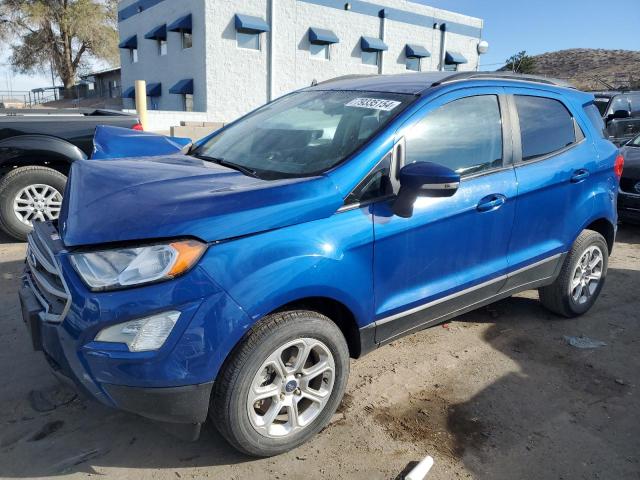 MAJ6S3GL5LC333275 Ford Ecosport Se 2020