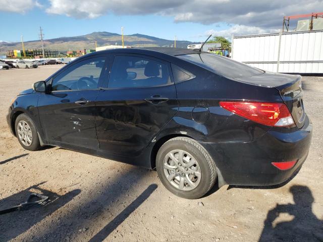 HYUNDAI ACCENT GLS 2013 black  gas KMHCT4AE2DU412890 photo #3