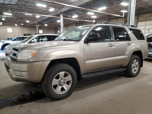 TOYOTA 4RUNNER SR 2004 gold  gas JTEBT14R140039924 photo #1