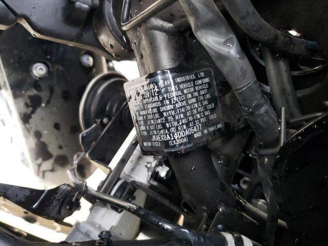 2013 KAWASAKI NINJA 300 JKAEX8A14DDA05477