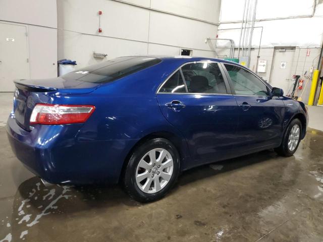 TOYOTA CAMRY HYBR 2007 blue  hybrid engine 4T1BB46K67U030718 photo #4