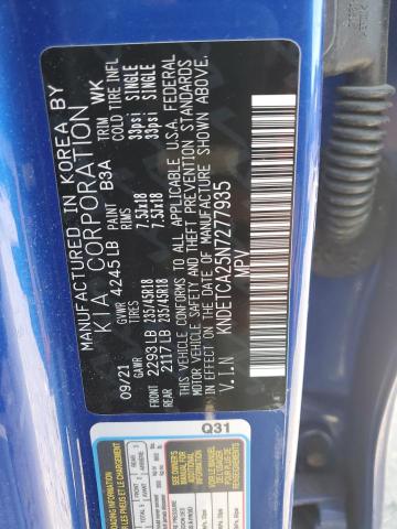 2022 KIA SELTOS SX - KNDETCA25N7277935