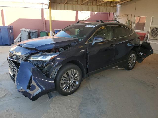 TOYOTA VENZA LE 2021 blue  hybrid engine JTEAAAAH9MJ020612 photo #1