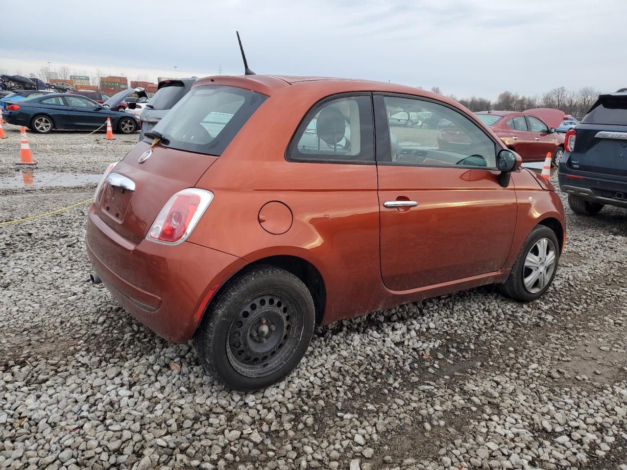 Lot #3009099510 2015 FIAT 500 POP