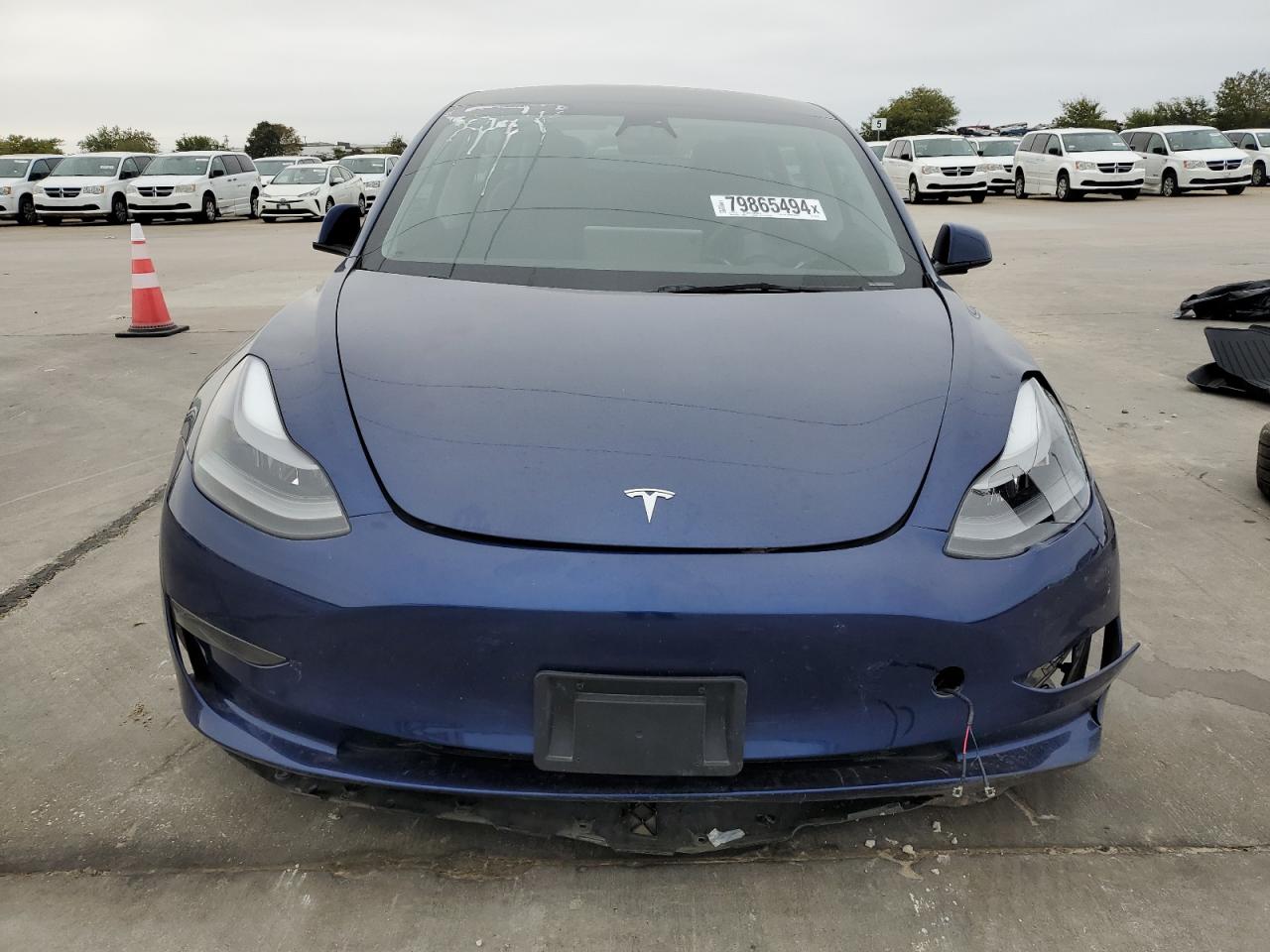 Lot #2976709828 2023 TESLA MODEL 3