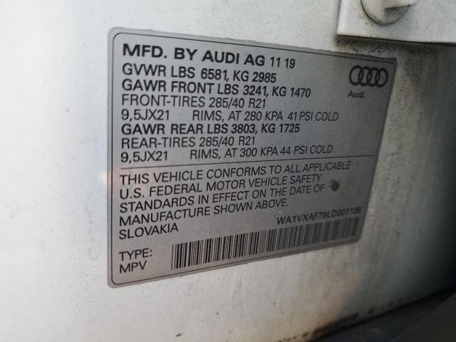 VIN WA1VXAF78LD001139 2020 AUDI Q7 no.14