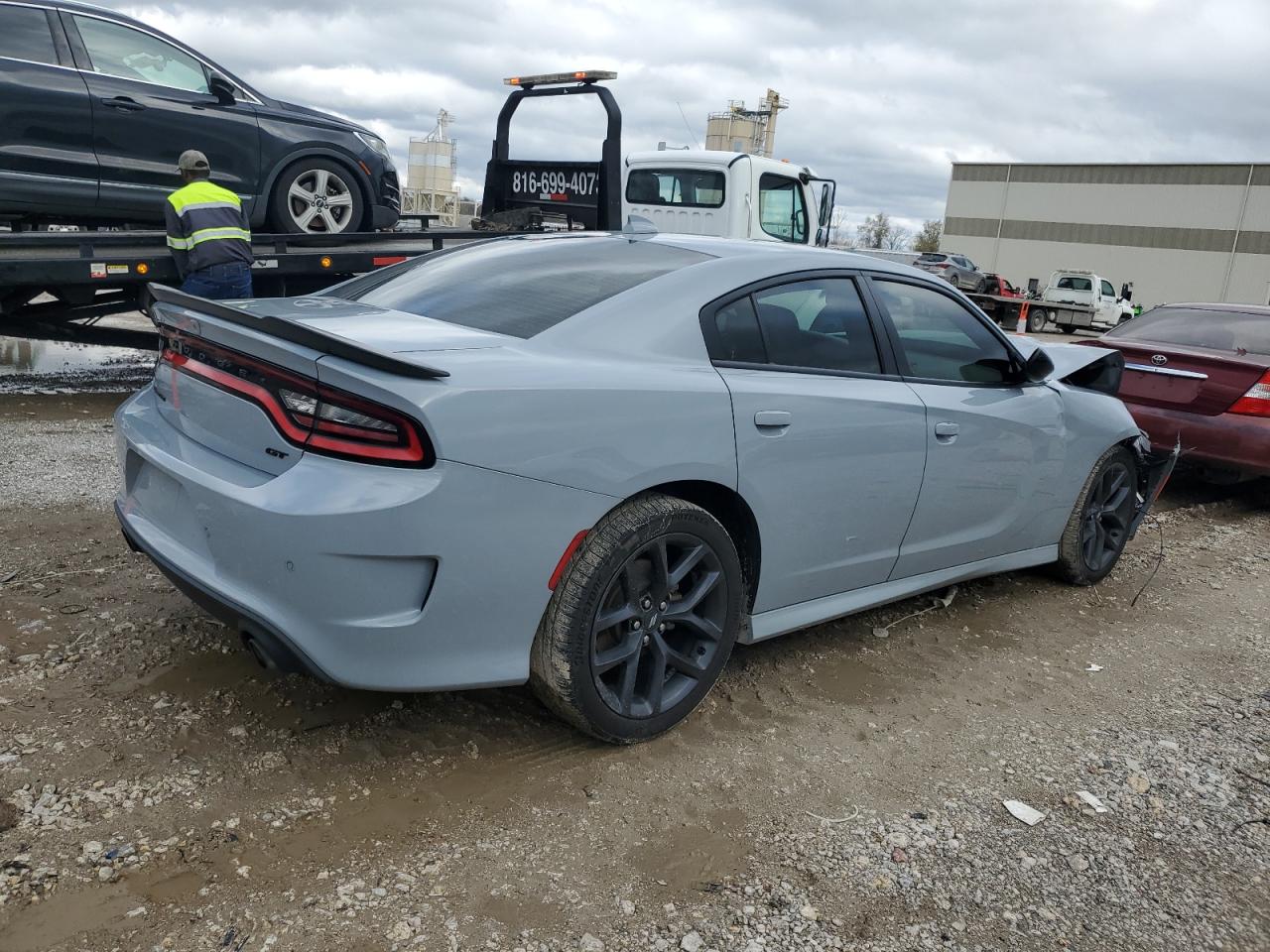 Lot #2955604775 2021 DODGE CHARGER GT