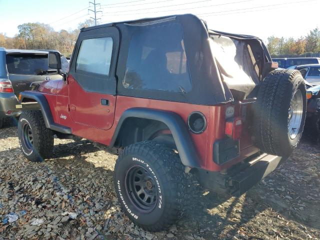 JEEP WRANGLER / 1998 red 2dr spor gas 1J4FY19S8WP702588 photo #3