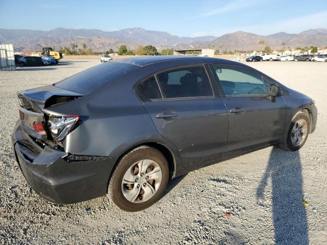 HONDA CIVIC LX 2013 gray  gas 19XFB2F57DE215570 photo #4