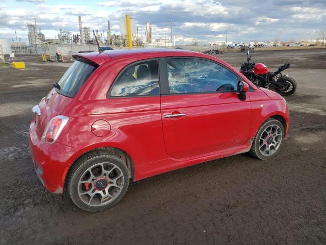 FIAT 500 SPORT 2012 red hatchbac gas 3C3CFFBR5CT123329 photo #4