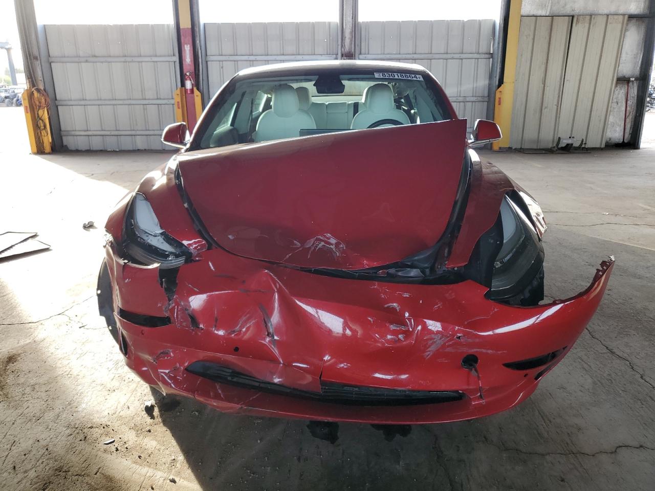 Lot #3050322917 2019 TESLA MODEL 3