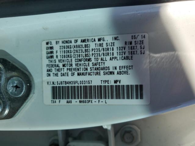 2015 ACURA RDX 5J8TB4H35FL003157