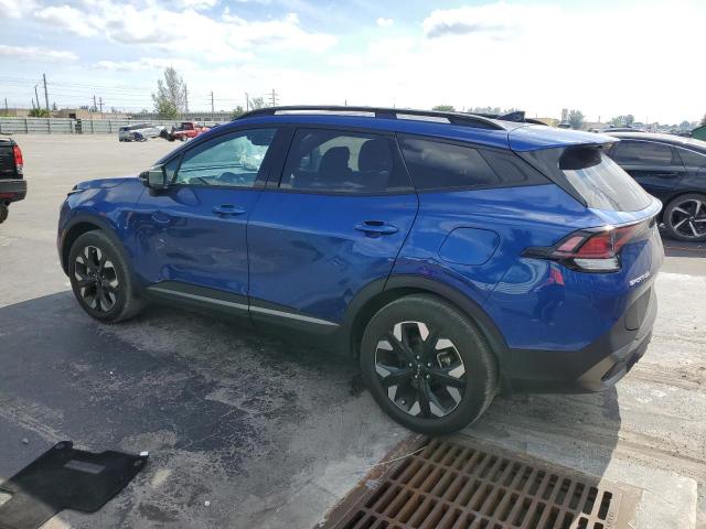 KIA SPORTAGE X 2023 blue  gas 5XYK6CAF6PG113693 photo #3