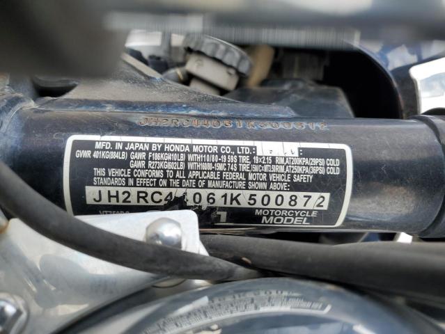 2001 HONDA VT750 DC JH2RC44061K500872