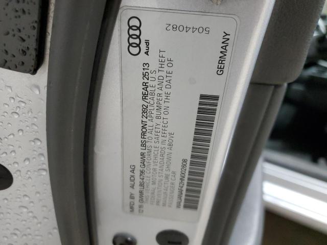 2017 AUDI A4 PREMIUM - WAUANAF42HN002608