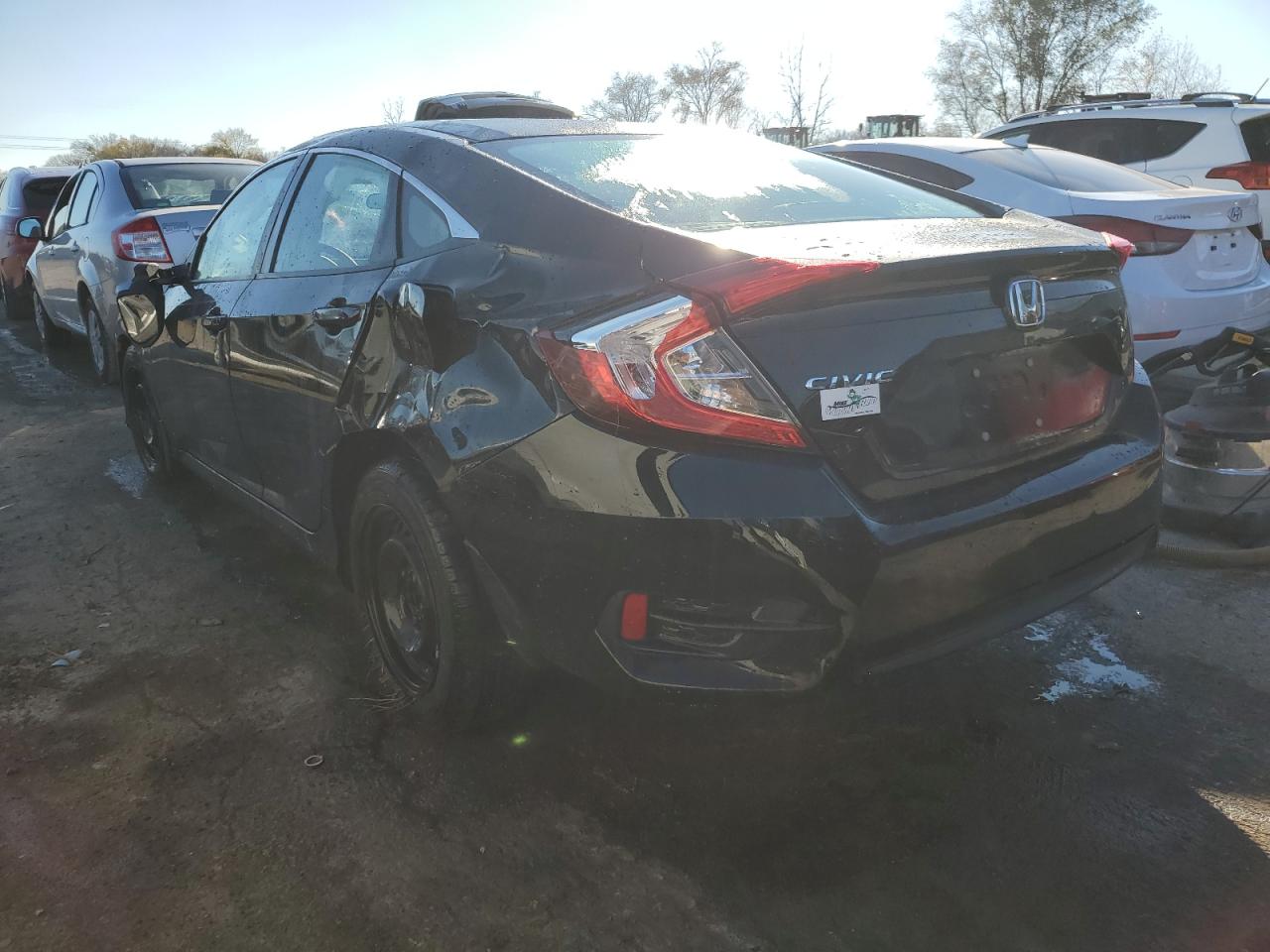 Lot #3023393313 2018 HONDA CIVIC LX