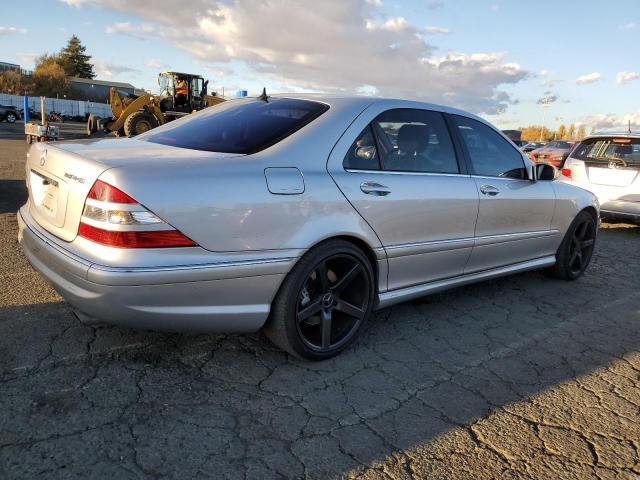 MERCEDES-BENZ S 55 AMG 2001 silver sedan 4d gas WDBNG73J11A197298 photo #4