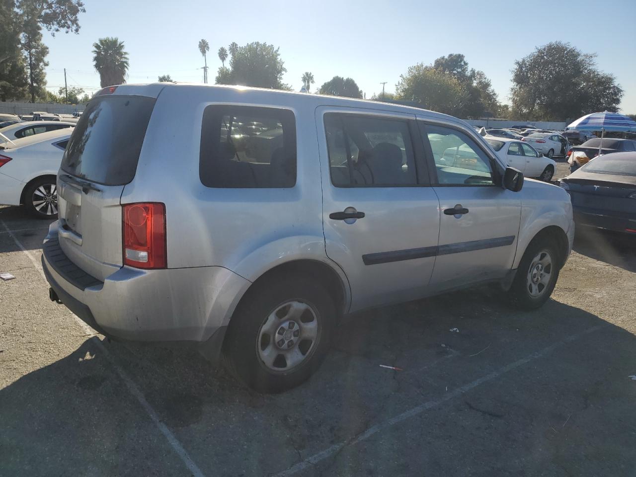 Lot #3022758452 2011 HONDA PILOT LX