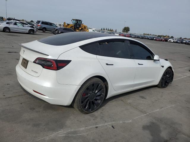 TESLA MODEL 3 2021 white  electric 5YJ3E1EC9MF875348 photo #4