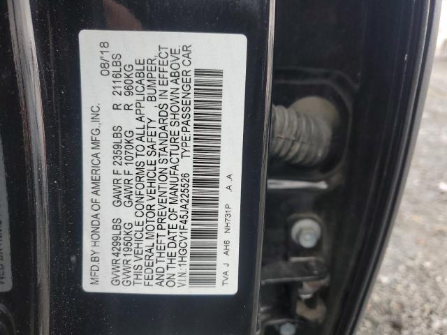 2018 HONDA ACCORD EX - 1HGCV1F45JA225526