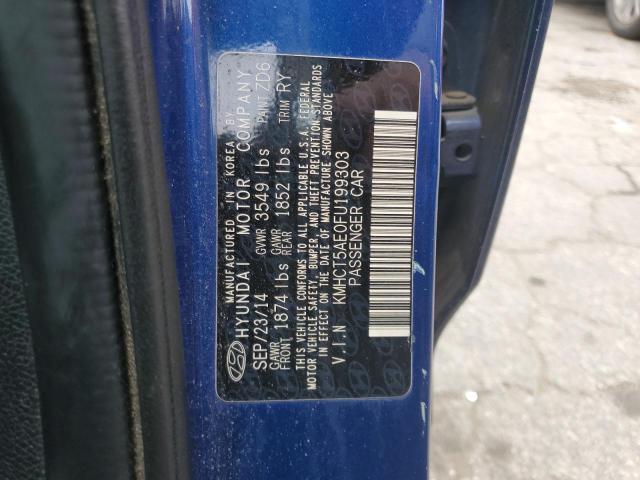 2015 HYUNDAI ACCENT GS KMHCT5AE0FU199303