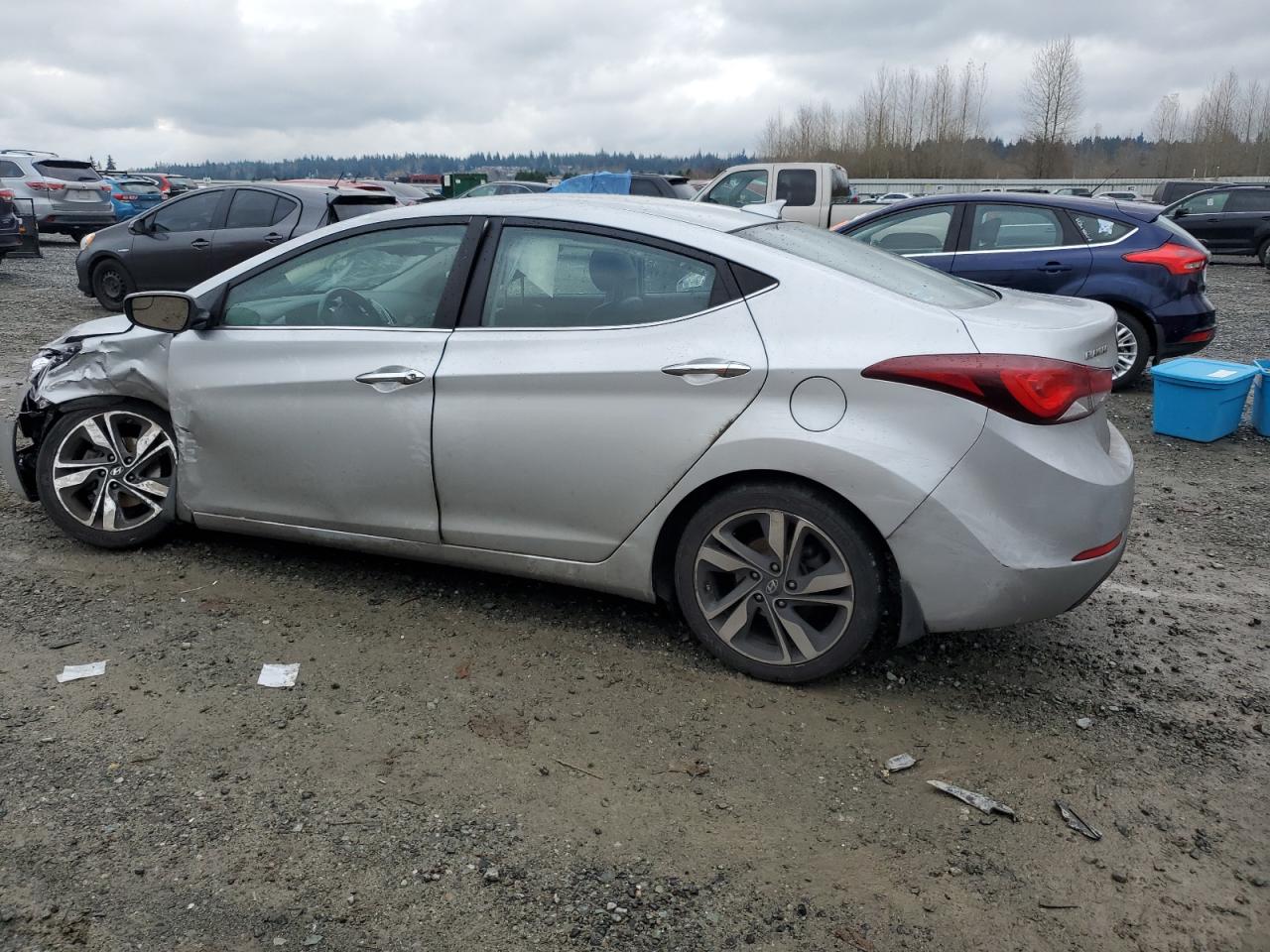 Lot #3029800244 2014 HYUNDAI ELANTRA SE