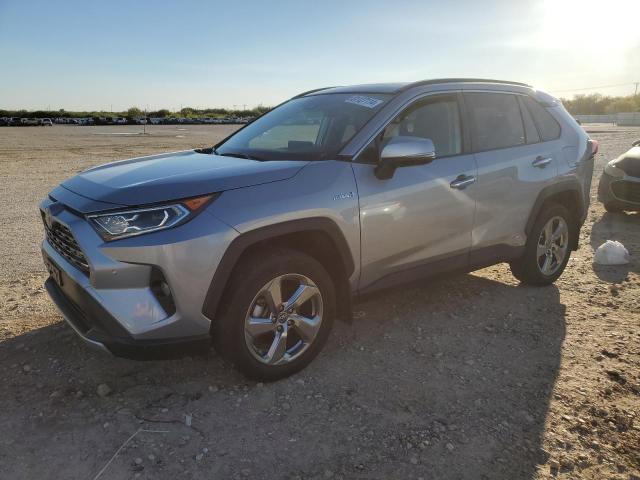 TOYOTA RAV4 LIMIT 2019 silver  hybrid engine JTMDWRFVXKD512352 photo #1