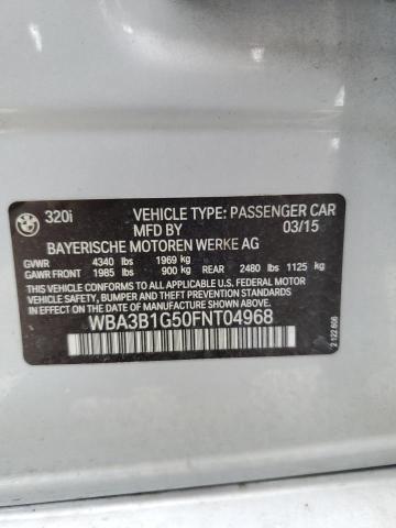 2015 BMW 320 I - WBA3B1G50FNT04968