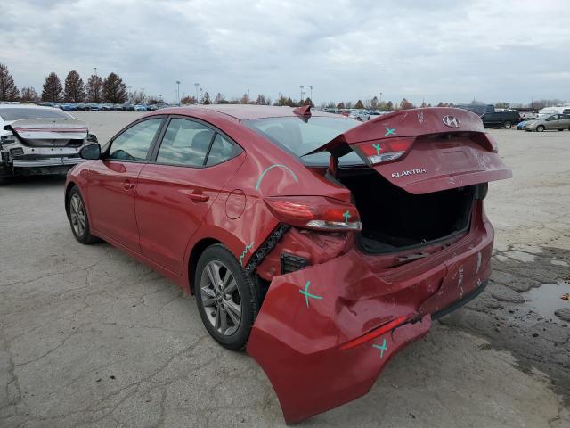 2017 HYUNDAI ELANTRA SE - KMHD84LF2HU138060