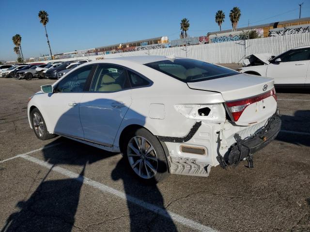 HYUNDAI AZERA 2015 white sedan 4d gas KMHFG4JG0FA465837 photo #3