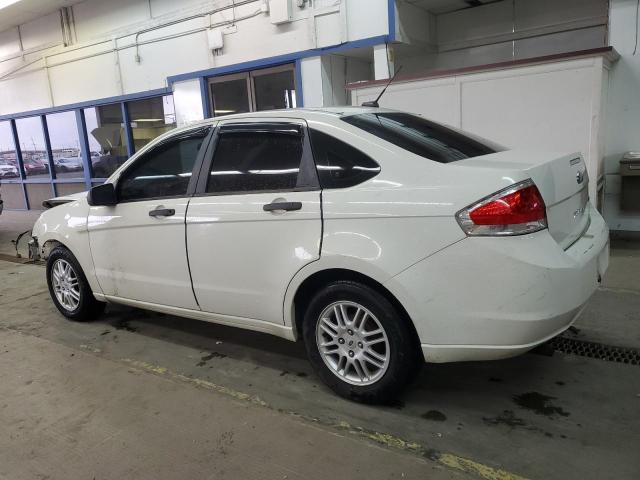 FORD FOCUS SE 2010 white  gas 1FAHP3FN1AW270944 photo #3