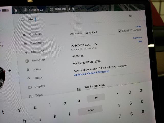 2018 TESLA MODEL 3 - 5YJ3E1EA5JF126105