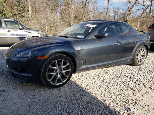 MAZDA RX8 2008 gray  gas JM1FE173380216096 photo #1